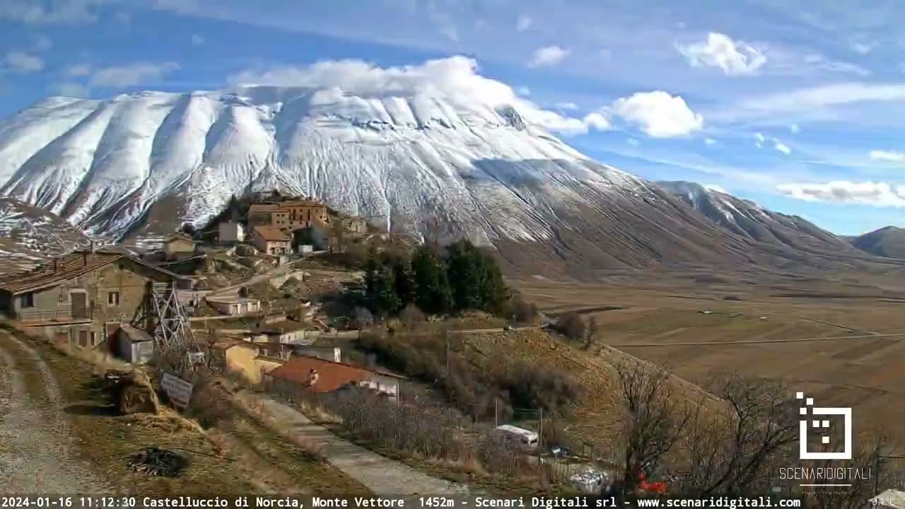 Video timelapse di Castelluccio di Norcia – Gennaio 2024, e varie curiosità