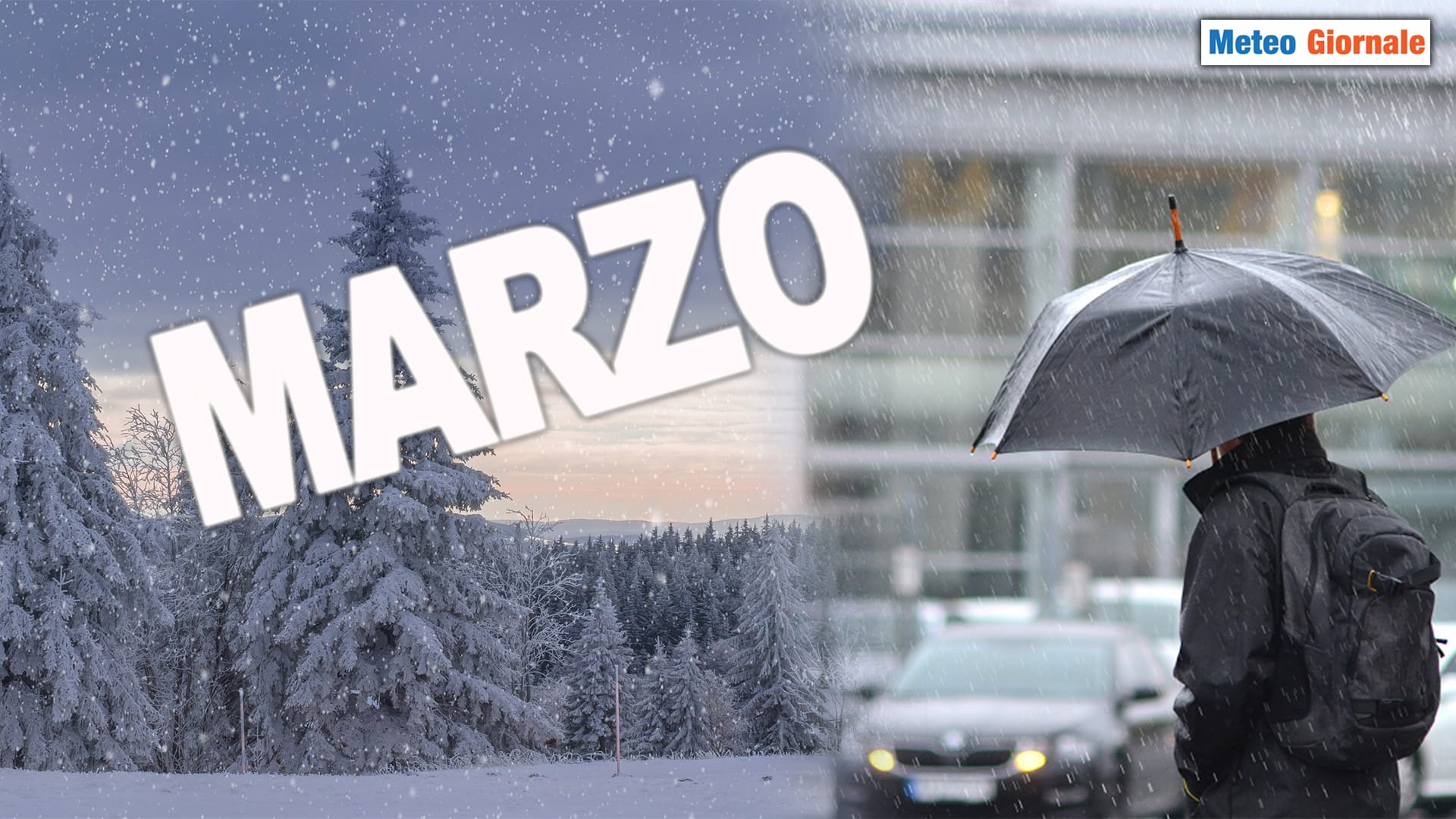 Marzo col peggior meteo d'INVERNO
