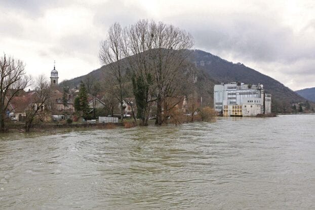 Piena del Po raggiunge i 5,5 metri, allerta meteo per il 6 marzo