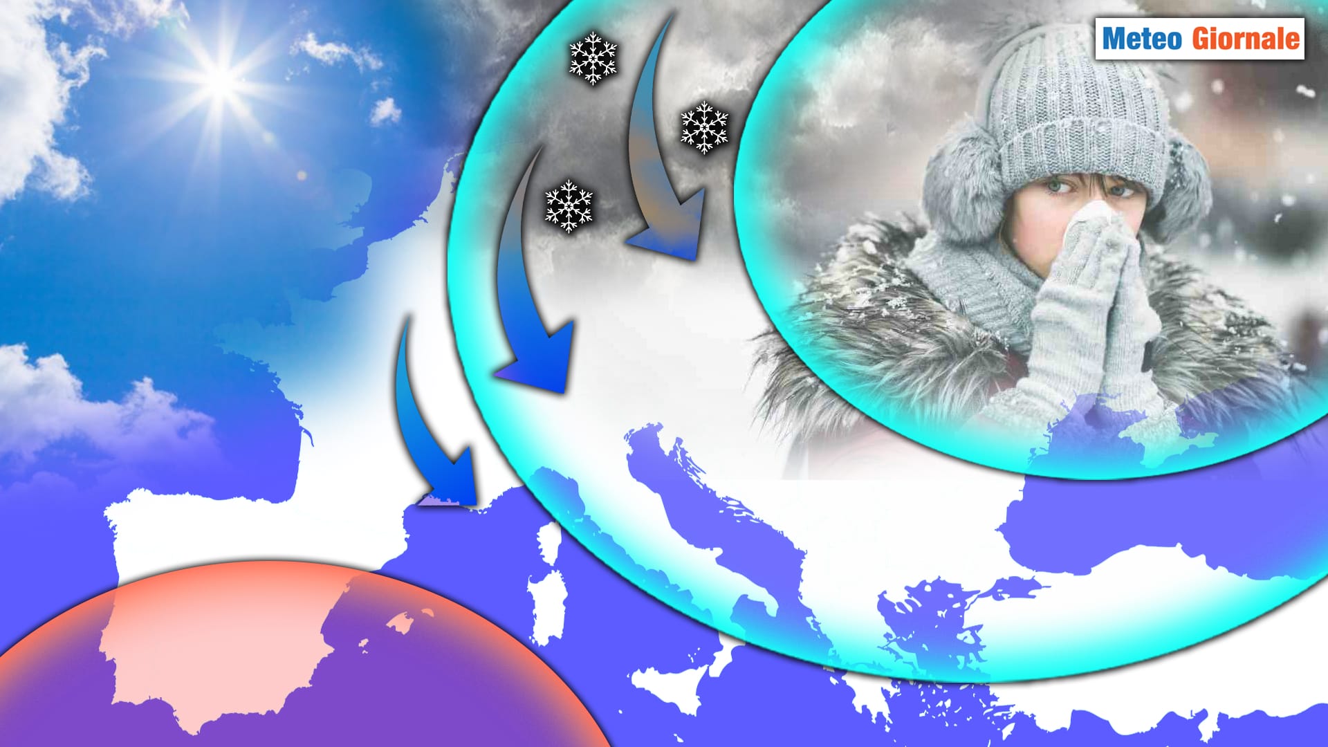 METEO 15 giorni, possibile il colpo di coda dell'Inverno