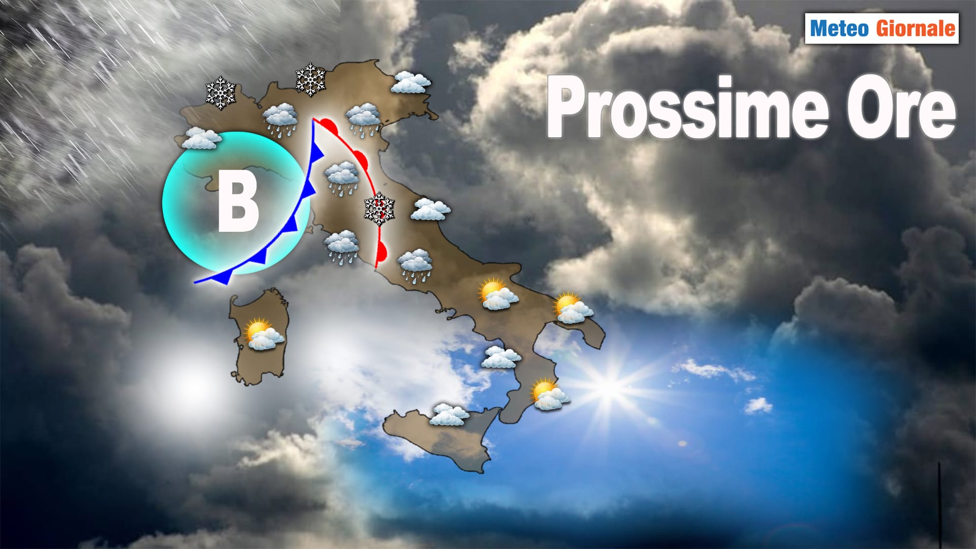 Meteo Prossime Ore: Ennesimo vortice si abbatte sull’Italia: analisi e previsioni
