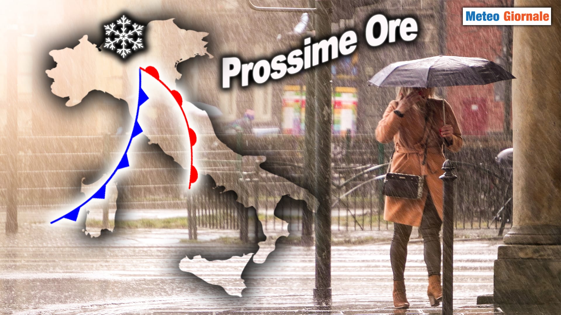 Meteo Prossime Ore: Pioggia e Neve, che novità! C’è l’ennesima perturbazione