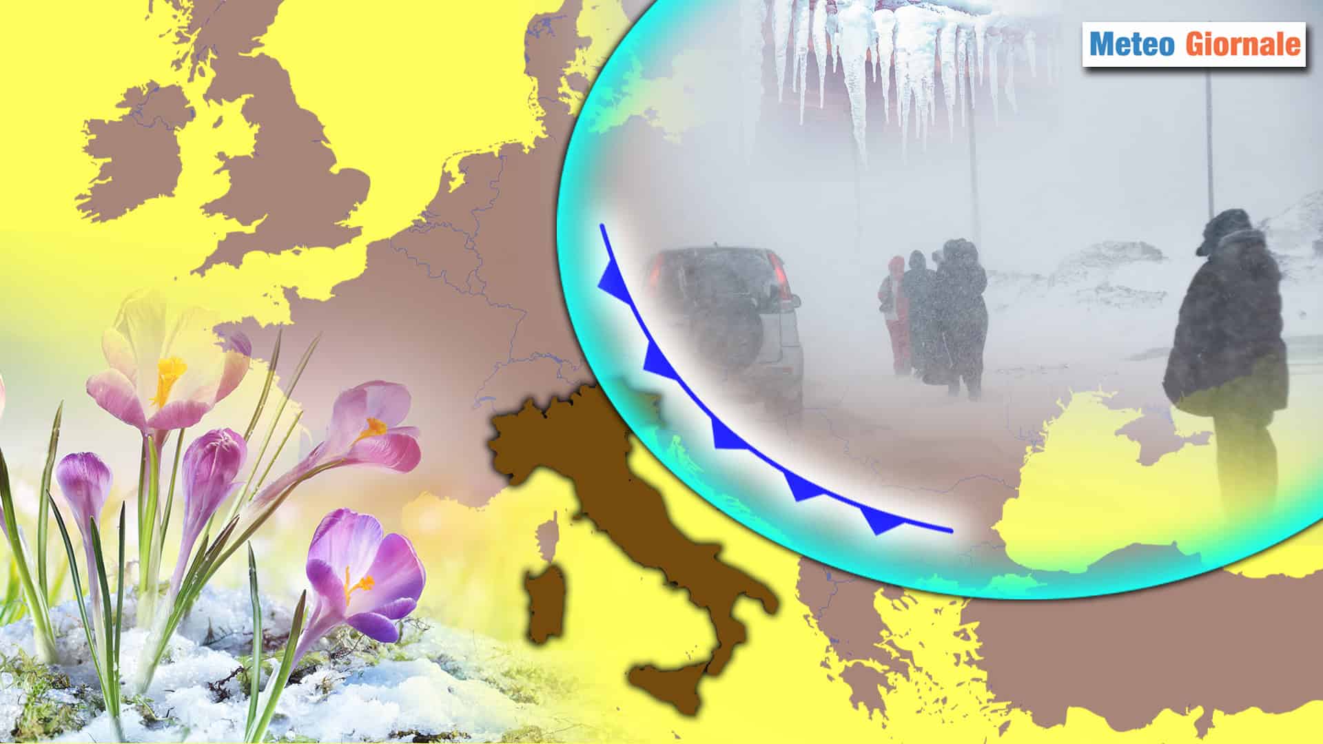 Meteo di APRILE in Italia: i colpi di coda dell'Inverno
