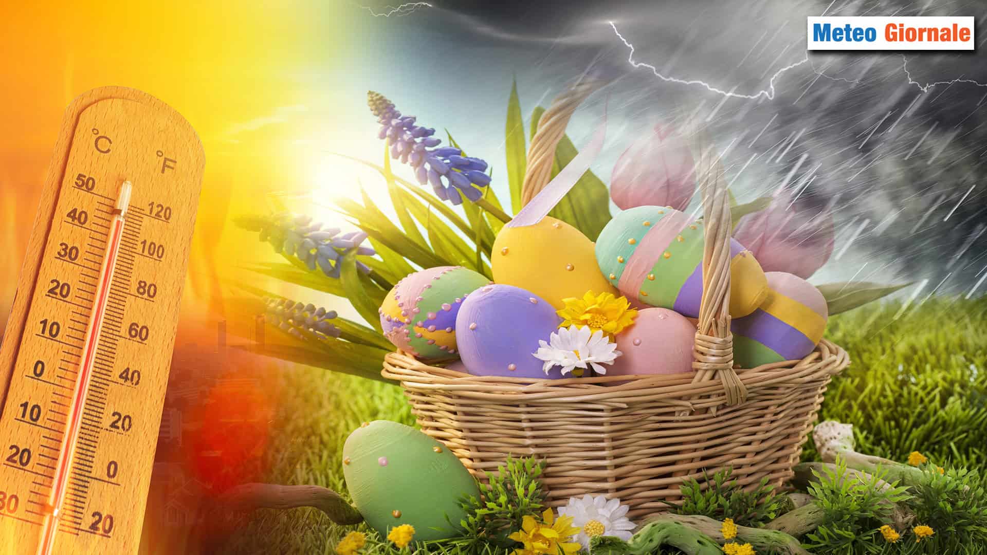 METEO 15 giorni con varie ipotesi. Pasqua e Pasquetta a rischio