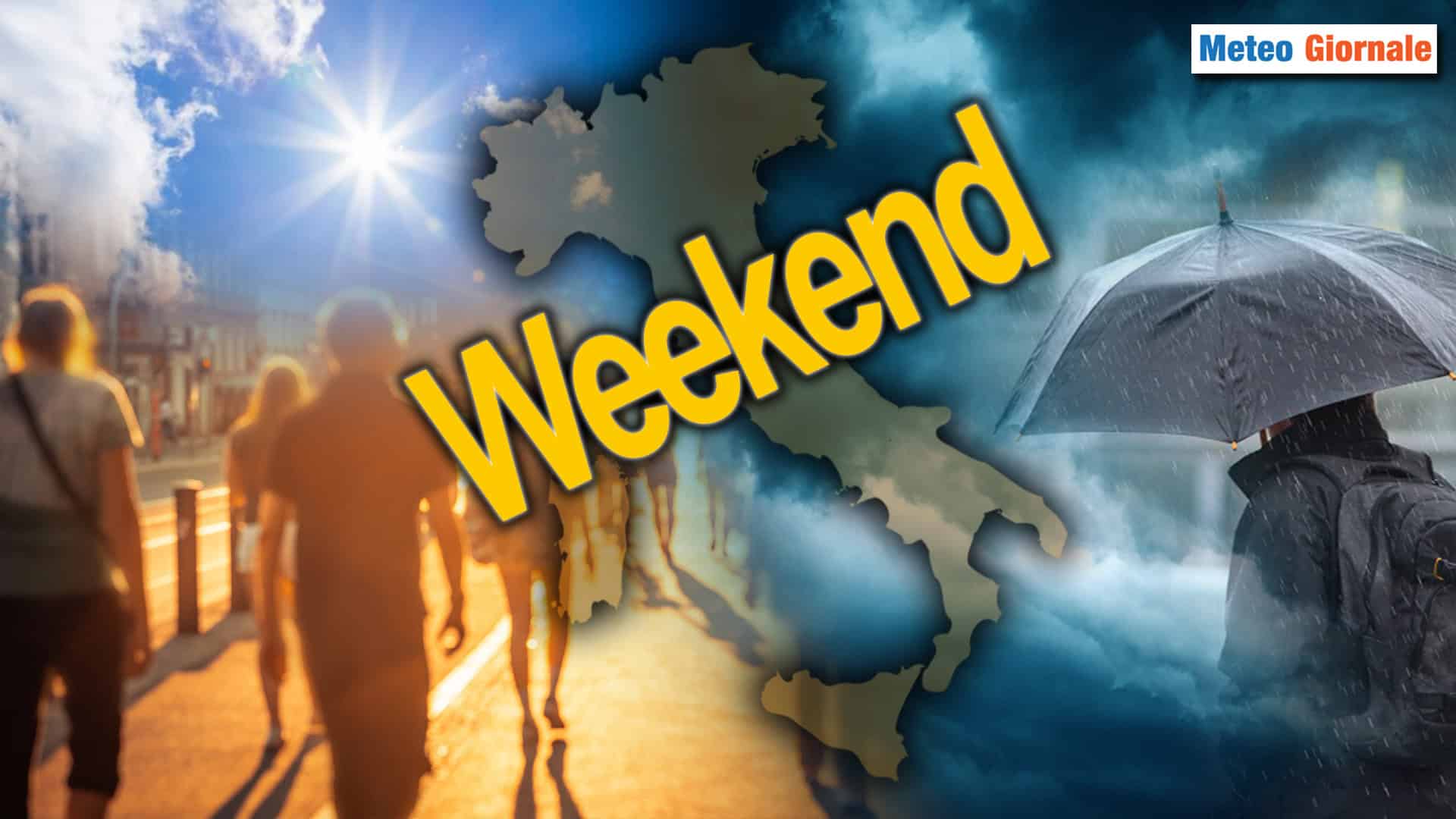 Meteo: Weekend così, così! E servirà pure l’ombrello