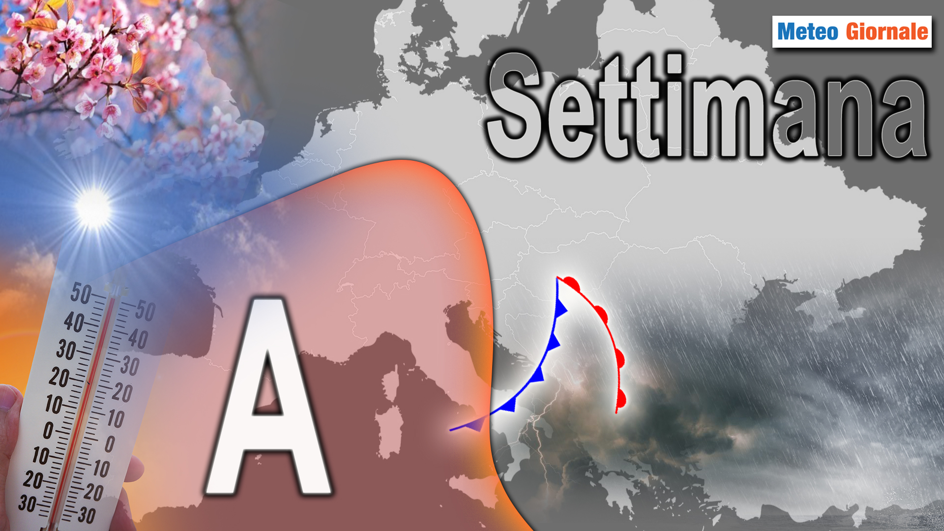 Meteo Settimana: Dopo la pioggia, torna il Sereno. L’anticiclone c’è!