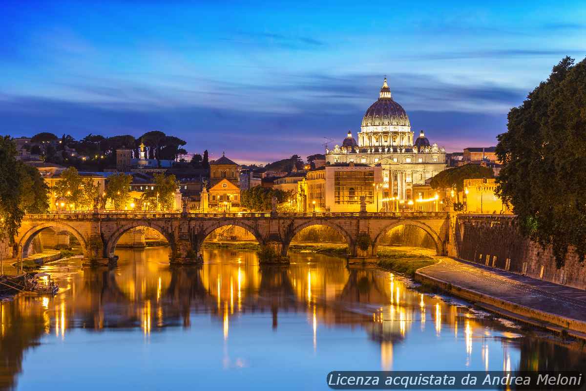 Previsione meteo Roma: nubi e piovaschi oggi, poi nuvoloso con rovesci