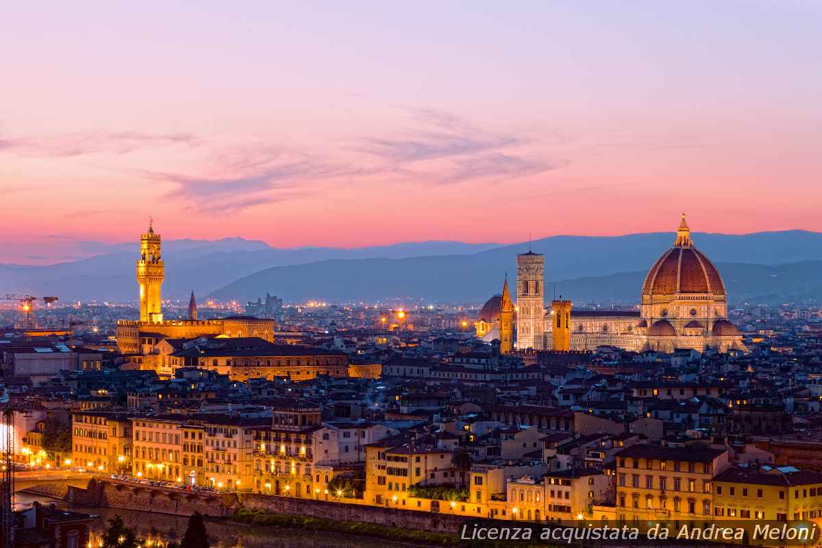 Previsione meteo Firenze: nubi sparse e piovaschi nei prossimi giorni