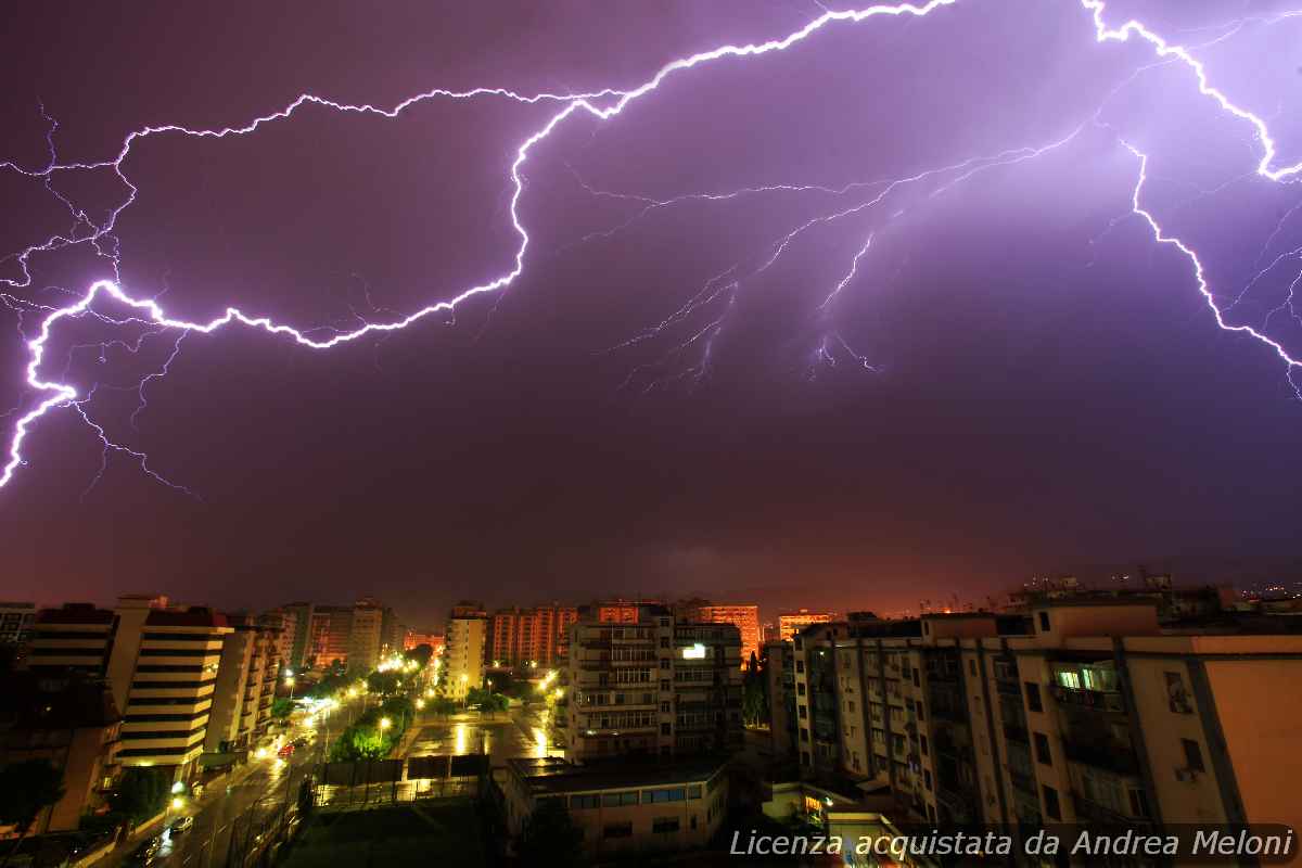 Previsione meteo Palermo: nuvole e vento oggi, poi pioggia e raffiche intermittenti