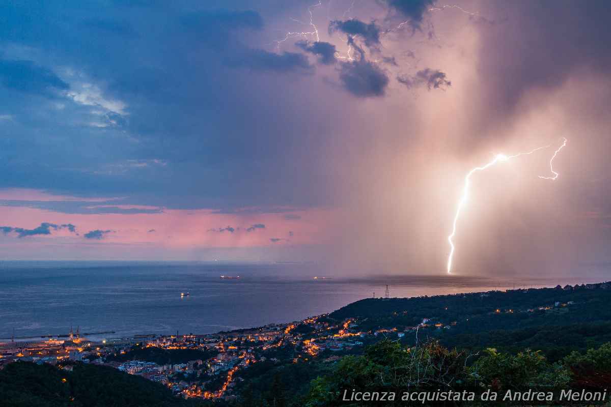 Previsione meteo Trieste: pioggia e vento oggi, poi schiarite