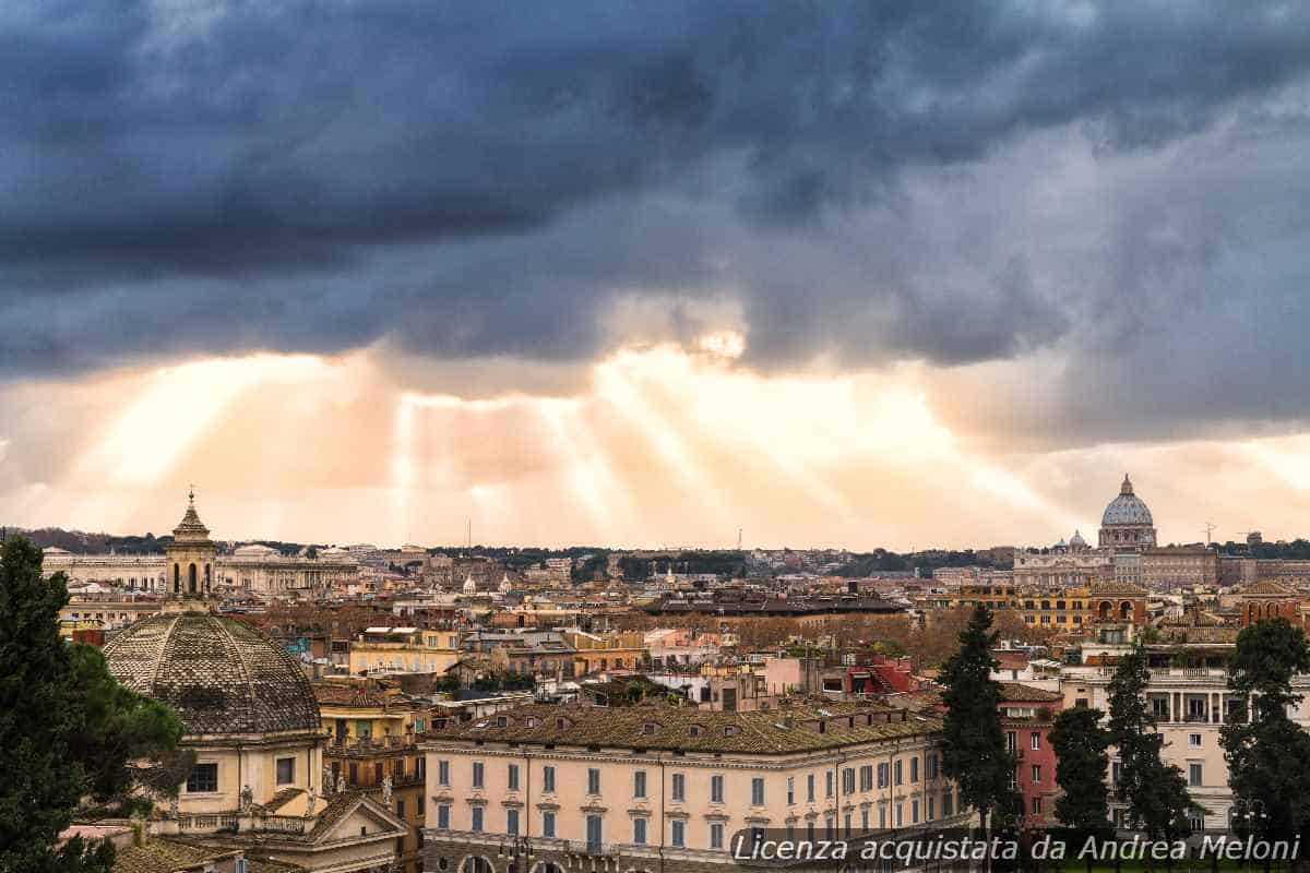 Meteo Roma: oggi schiarite, ma nei prossimi giorni nuvole in arrivo