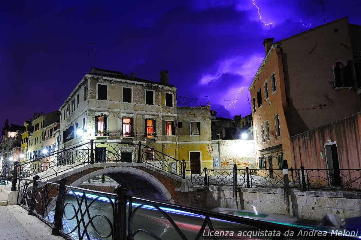 Previsione meteo Venezia: nuvole e pioggia in arrivo
