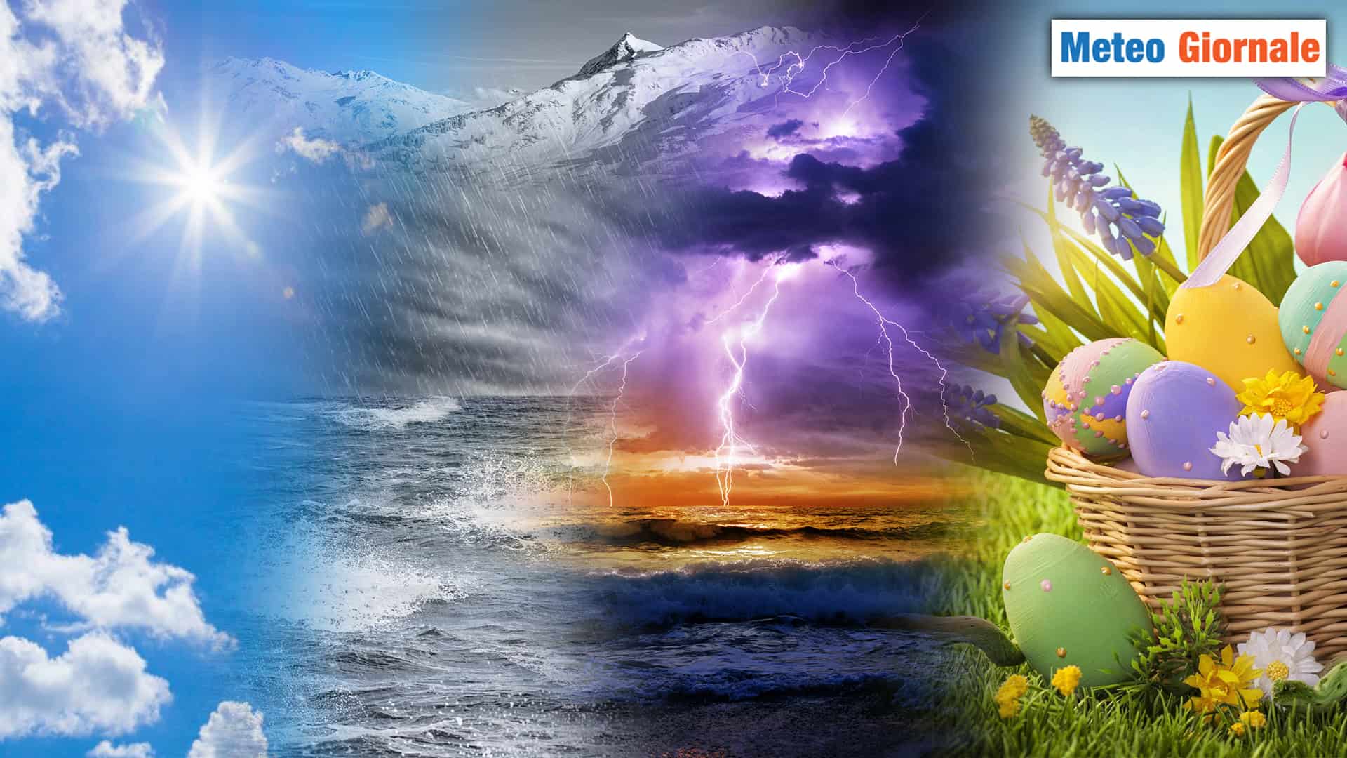Meteo da qui a PASQUA: succederà di tutto
