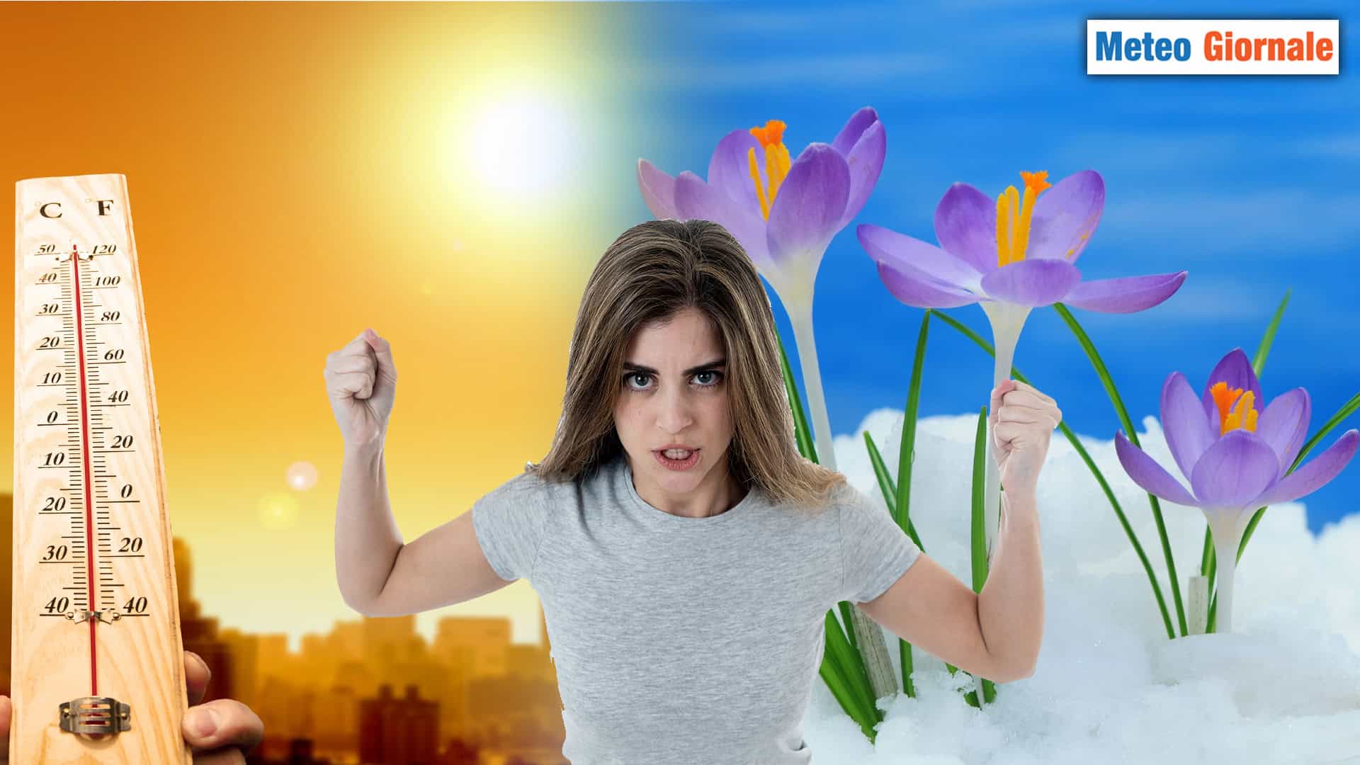 CALDO poi FREDDO, ecco gli sbalzi d'umore METEO della Primavera