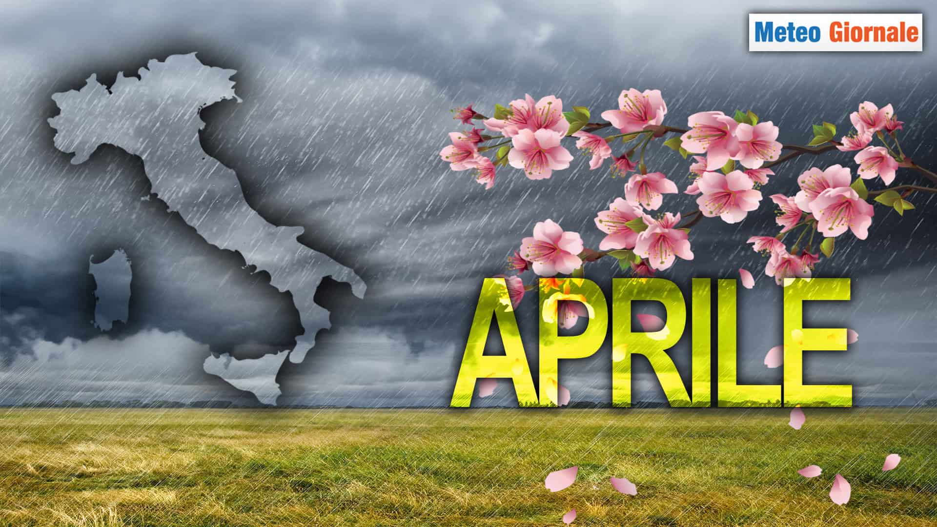Si prepara un meteo di APRILE brutto brutto