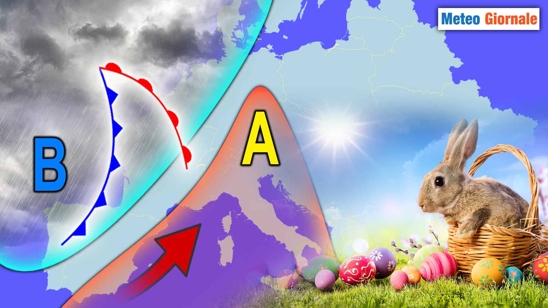 Importanti novità meteo per PASQUA e PASQUETTA