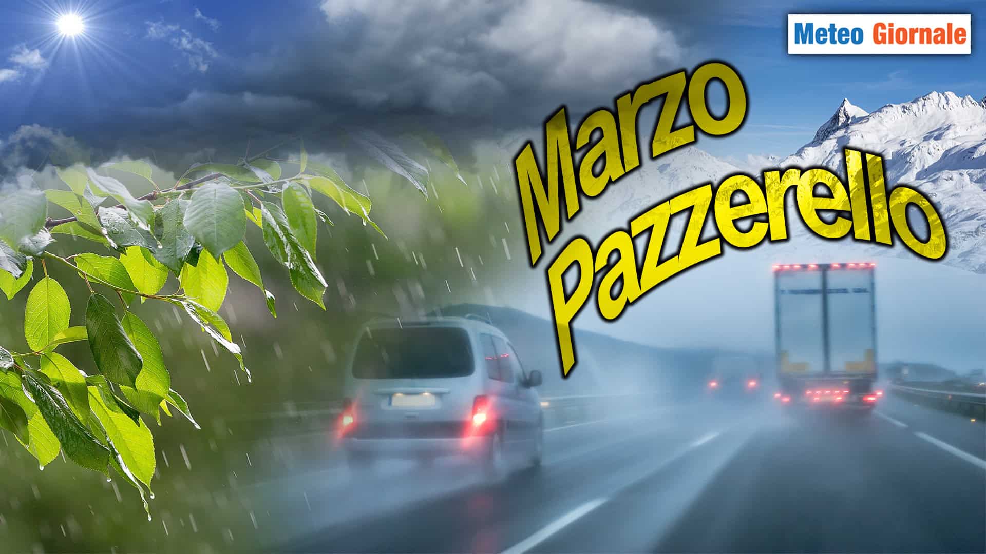 Marzo sta confermando il METEO pazzerello
