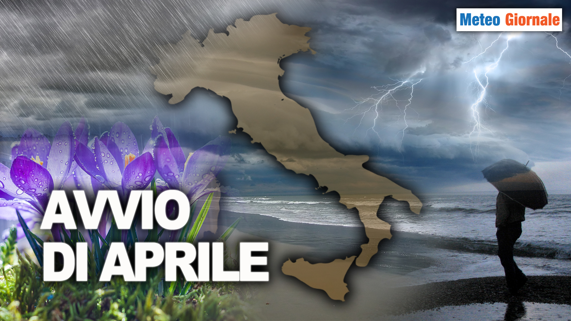 METEO 15 giorni, avvio d'Aprile turbolento