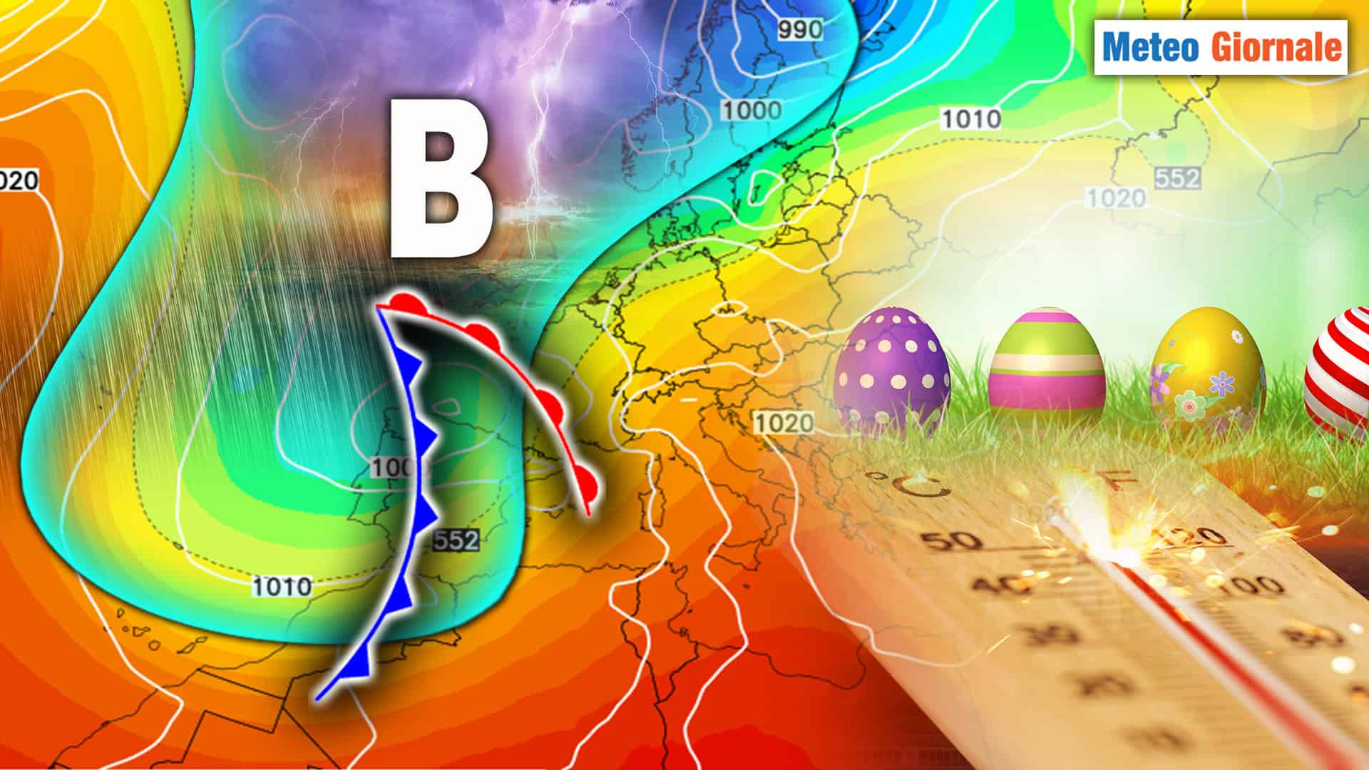 PASQUA e PASQUETTA, altre news METEO importantissime