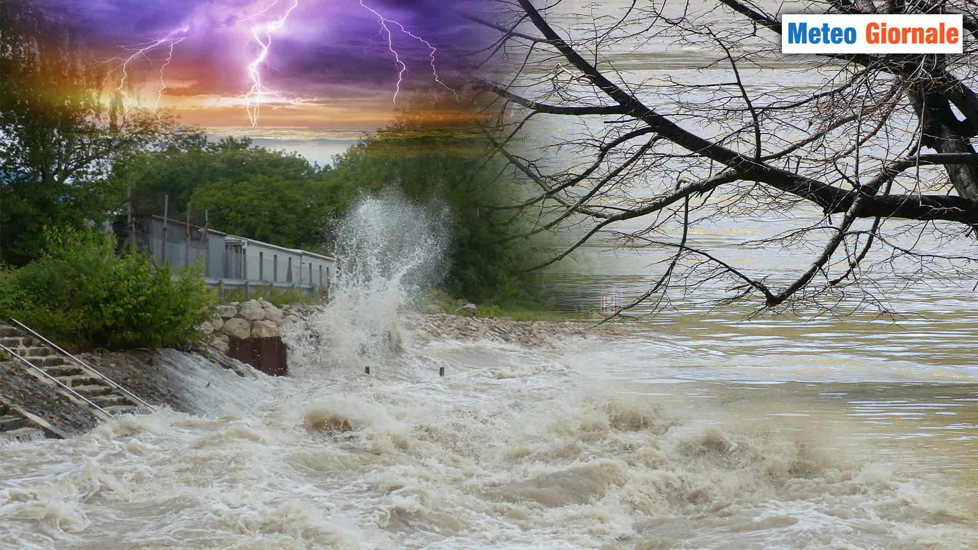 Ci risiamo: rischio METEO elevato per forte azione ciclonica
