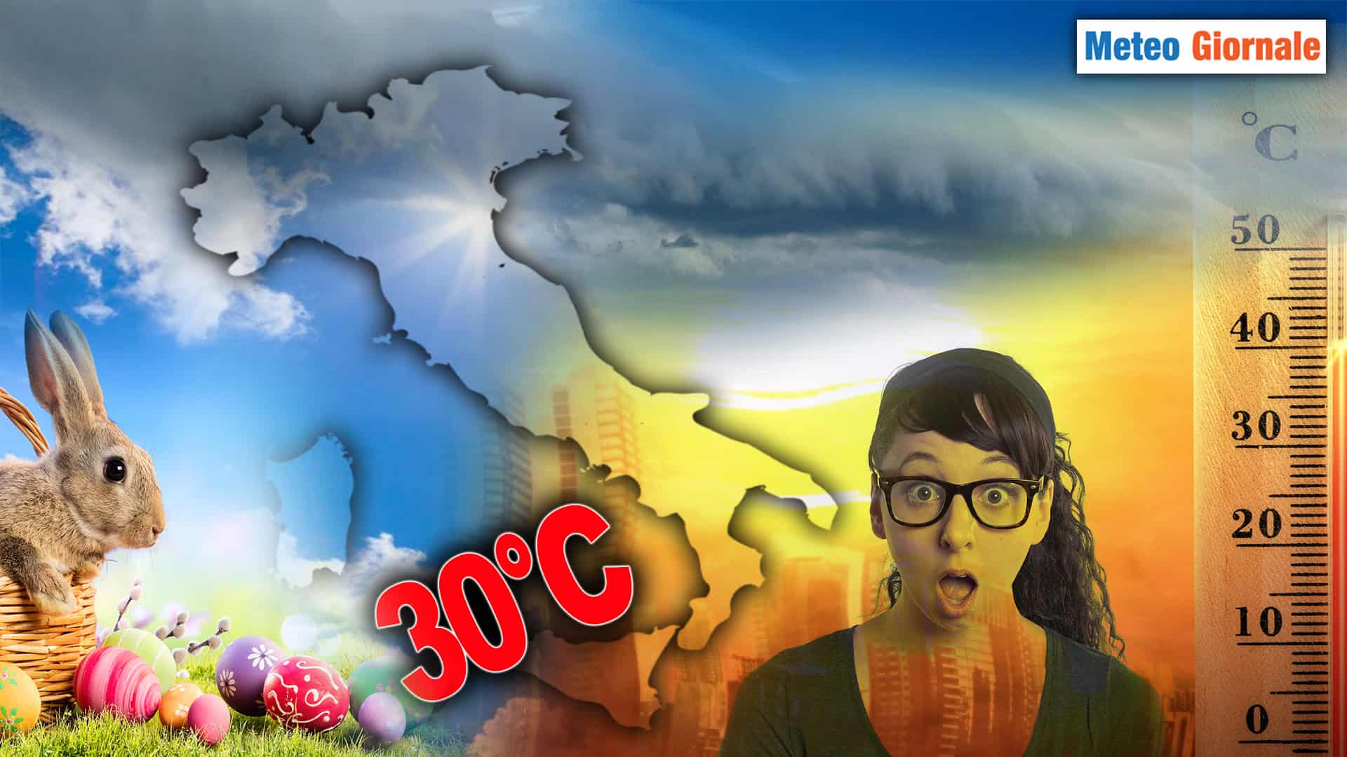 PASQUA e PASQUETTA a 30°C? E no, non è meteo d'ESTATE