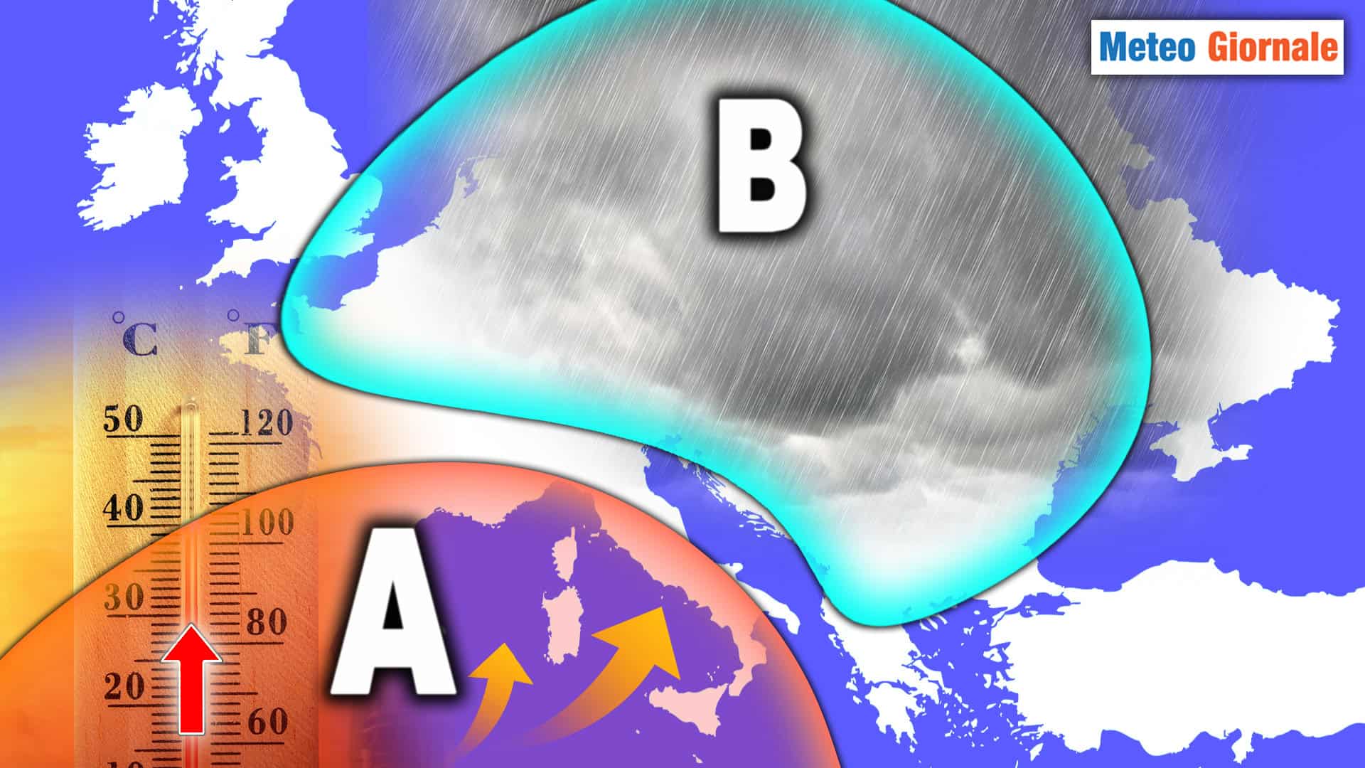 METEO 15 giorni, cambia di nuovo tutto