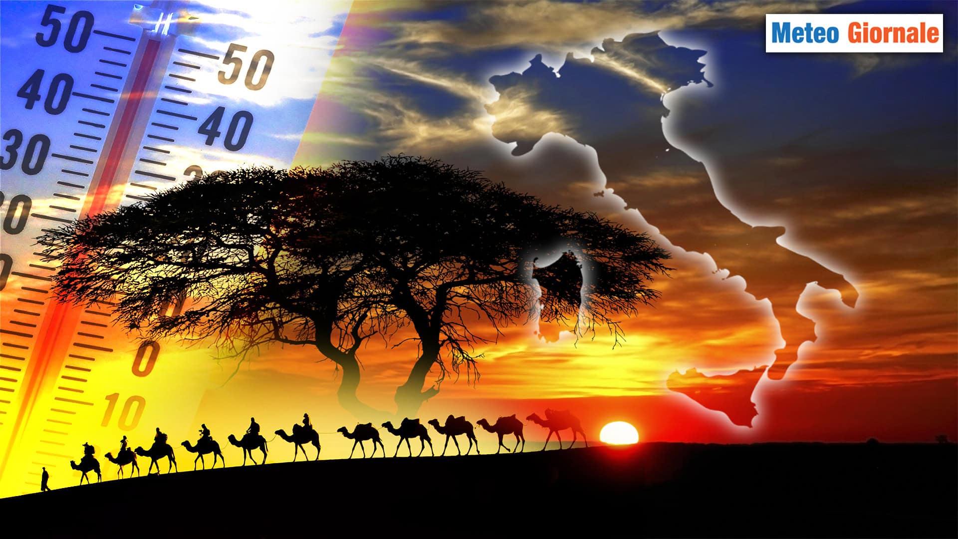 Ci risiamo, il solito METEO dalle tinte africane. Quando? Ecco la data