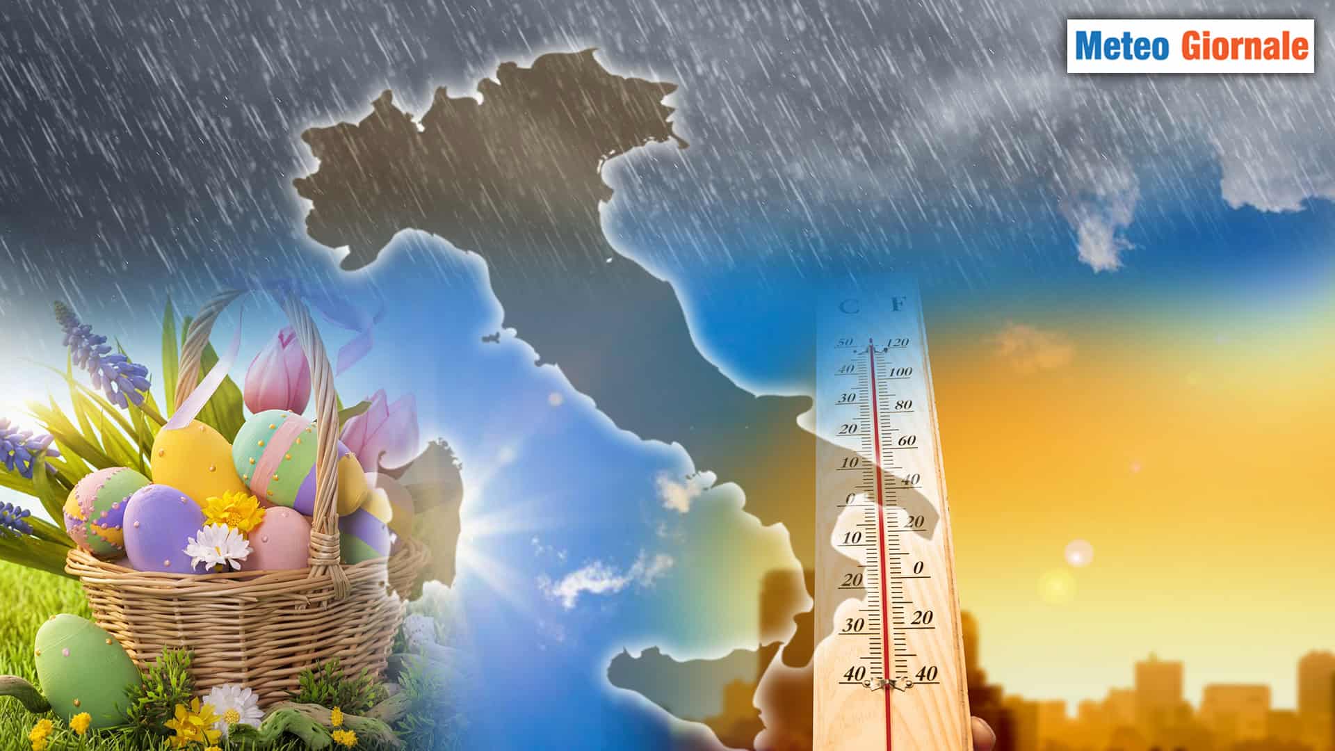 Lo scenario meteo di PASQUA e PASQUETTA è chiaro