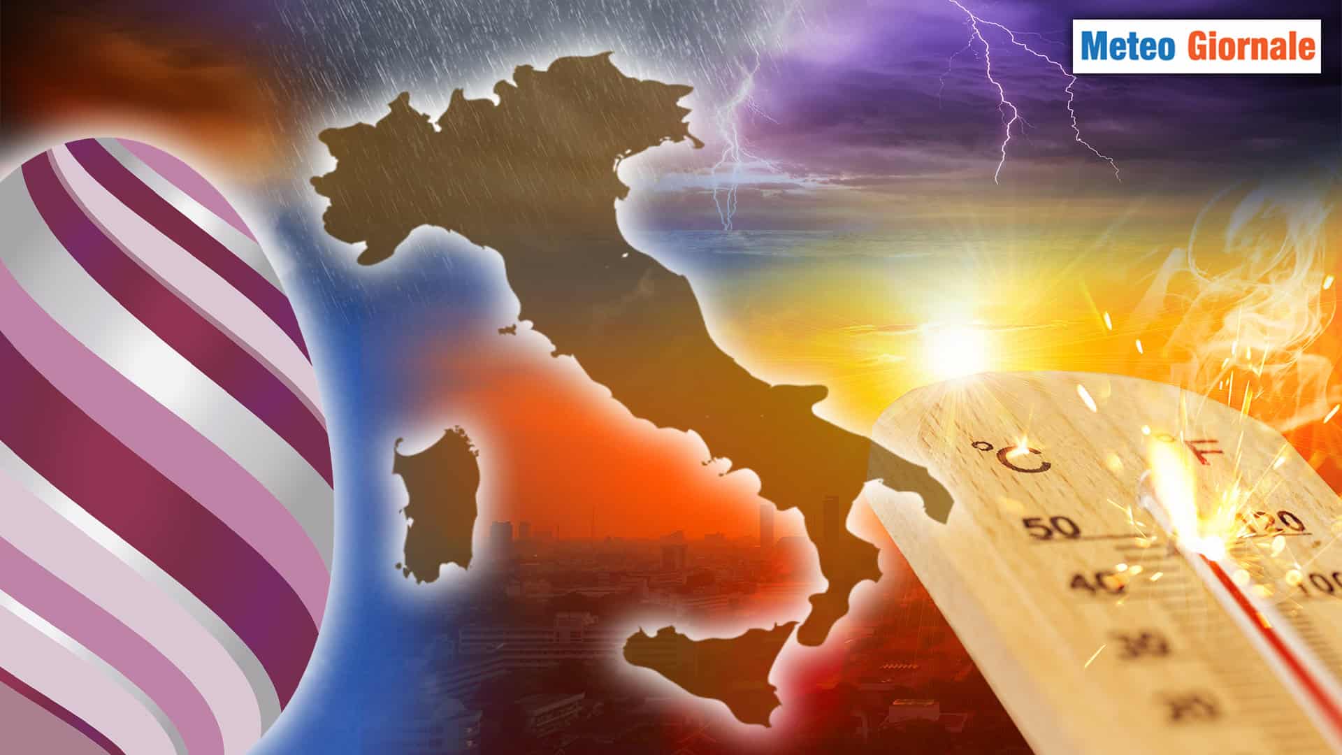 Meteo: verso una Pasqua Pazzerella. Sole, caldo e Brutto Tempo