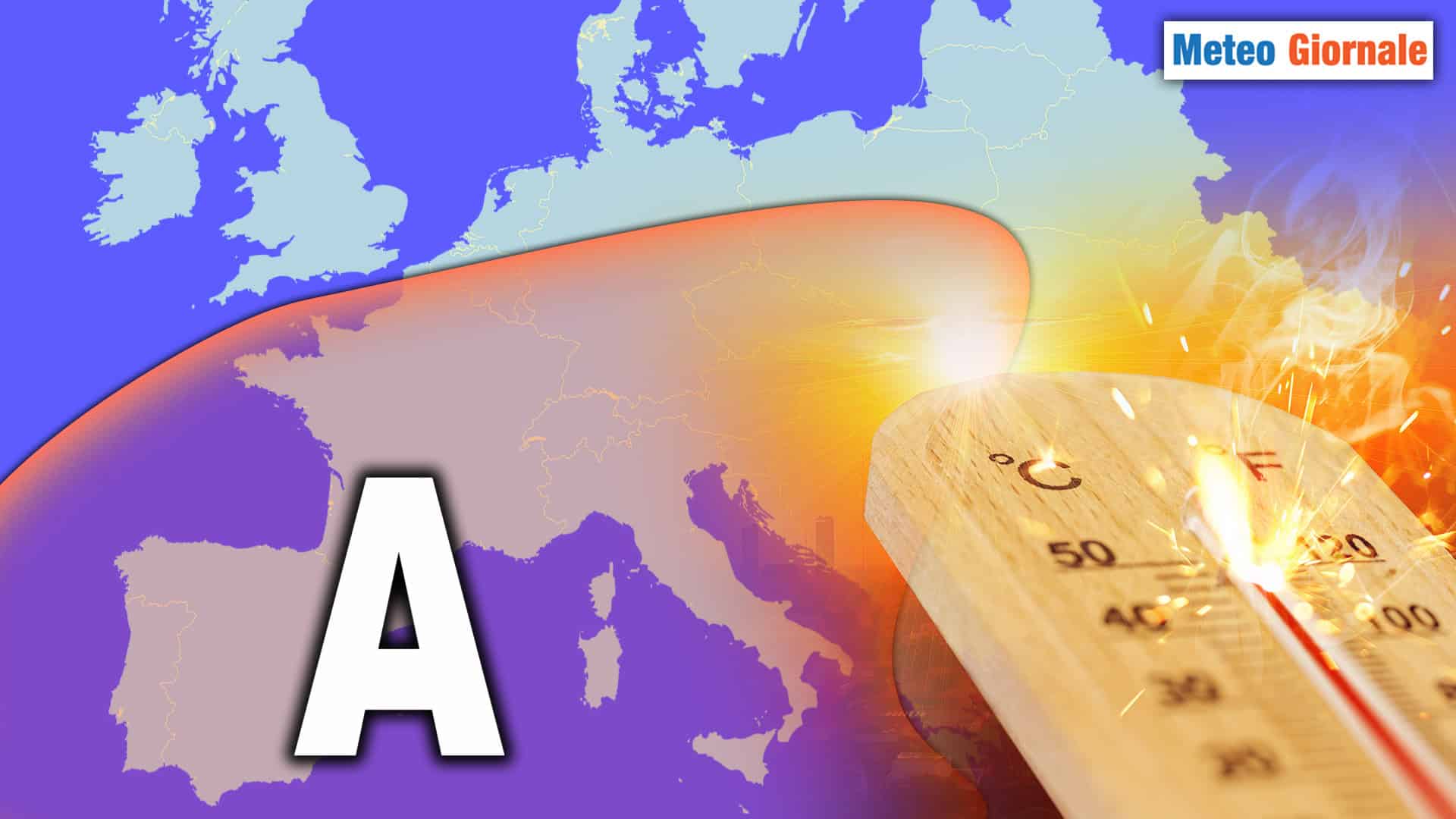 L'impronta METEO, indelebile, dell'Anticiclone Africano