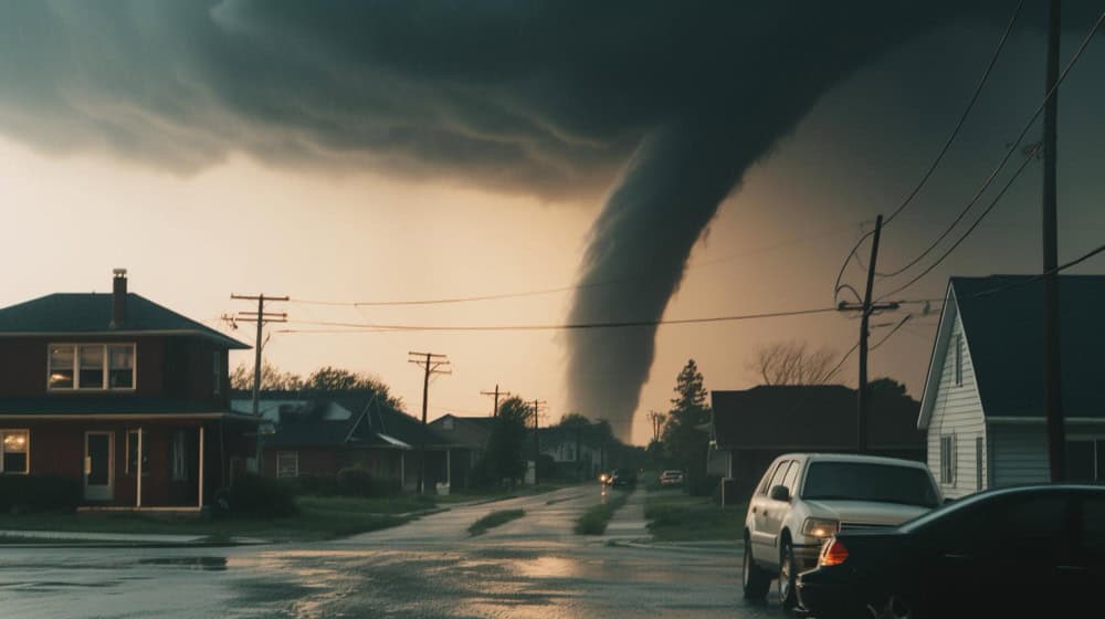 Tornado potente colpisce l’Ohio dopo la fusione di due trombe d’aria