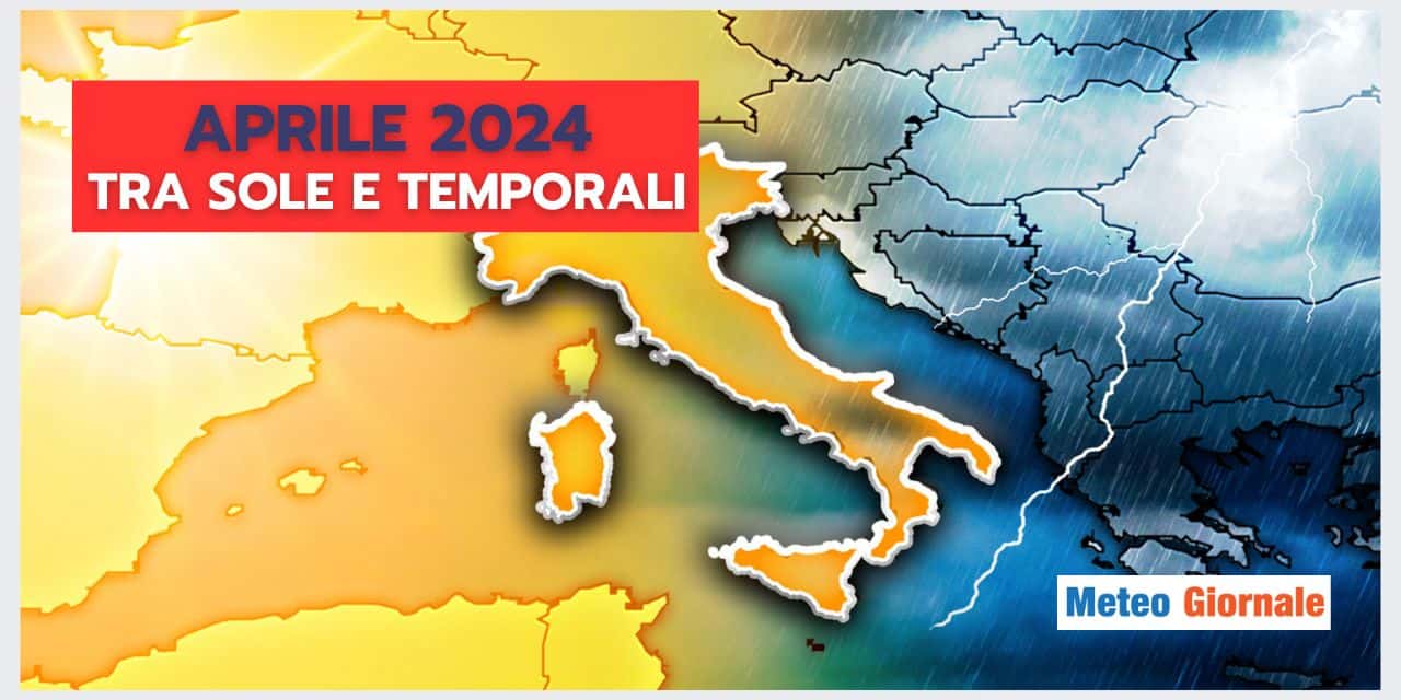 Meteo: Aprile turbolento e caldo? Le possibilità