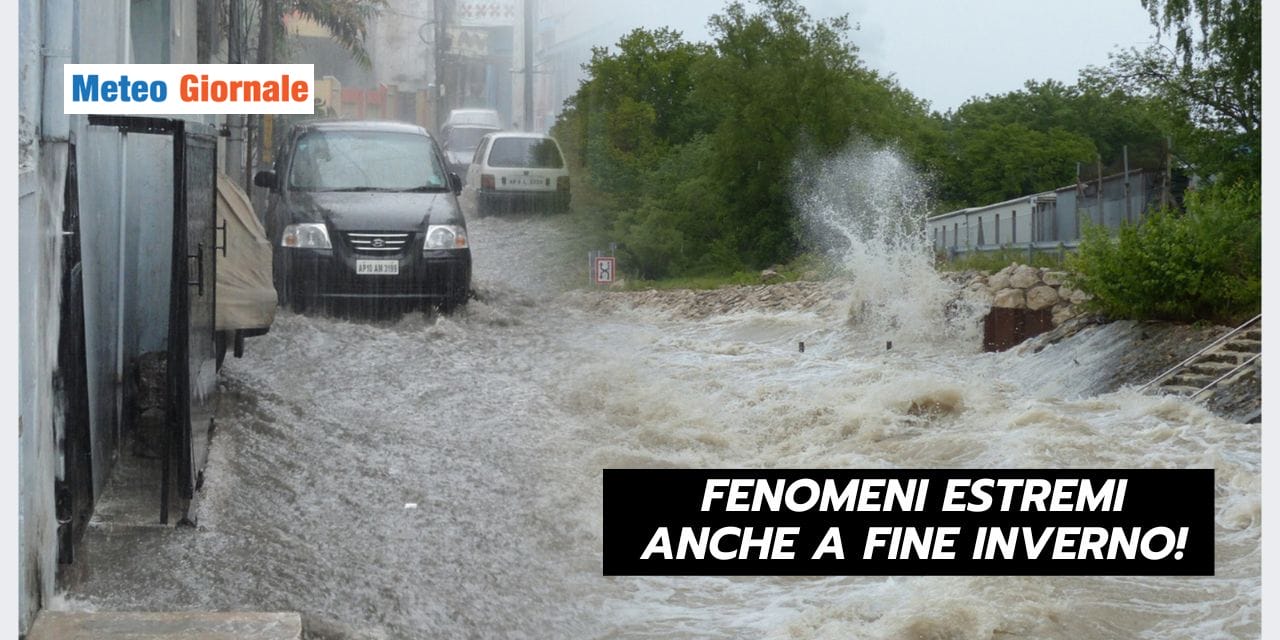 METEO ESTREMO: si passa dalla siccità al pericolo alluvioni