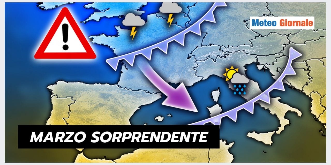 Marzo: meteo INASPETTATO, come non si vedeva da anni