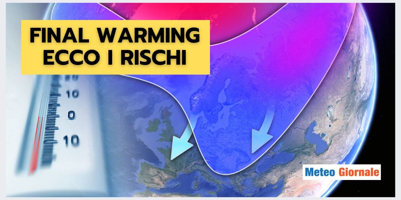 Meteo: ondata di gelo col Final Warming