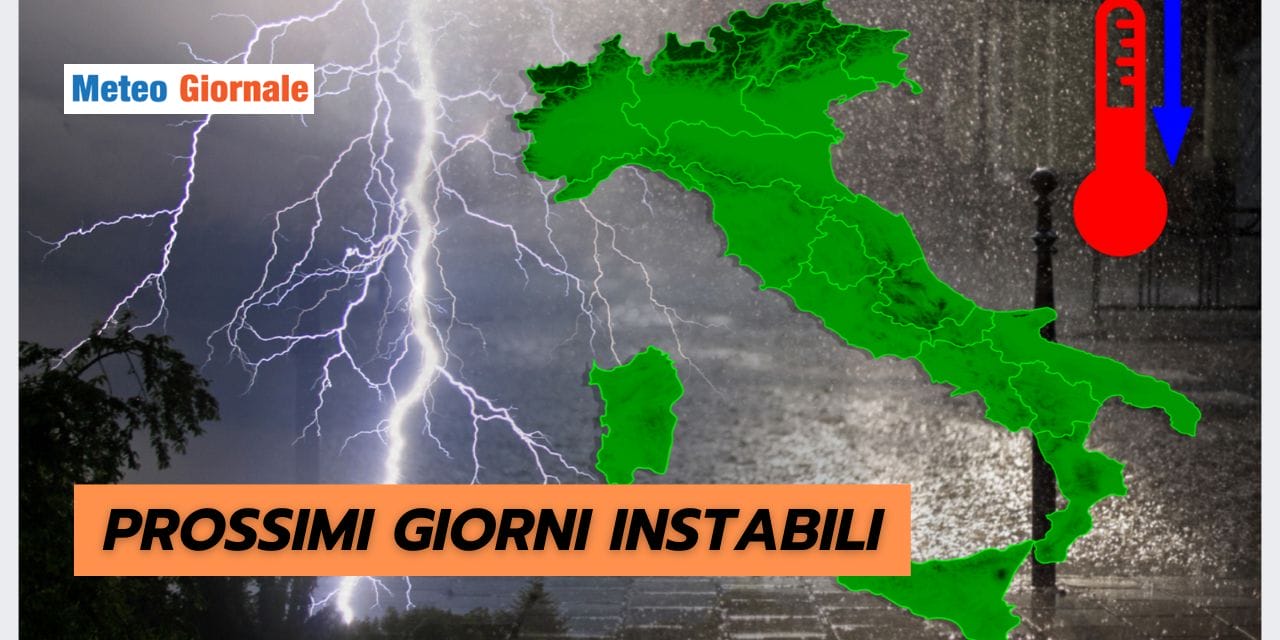 Meteo: prossimi giorni a rischio, ecco dove e perché