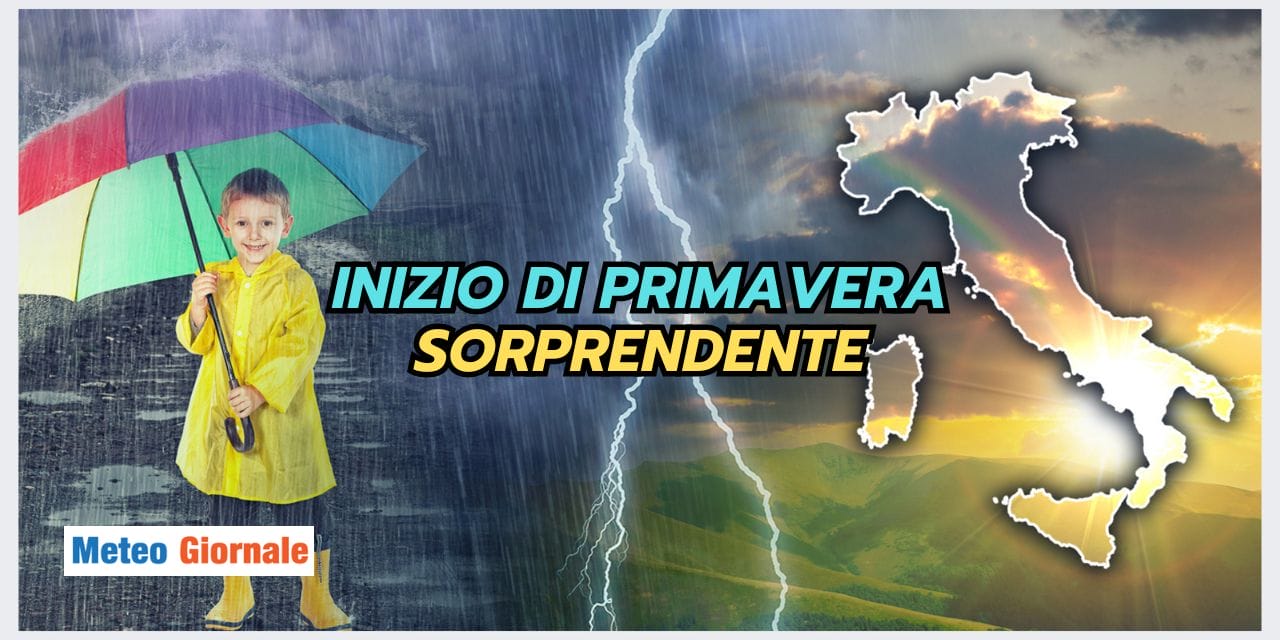 La situazione meteo attuale è molto POSITIVA