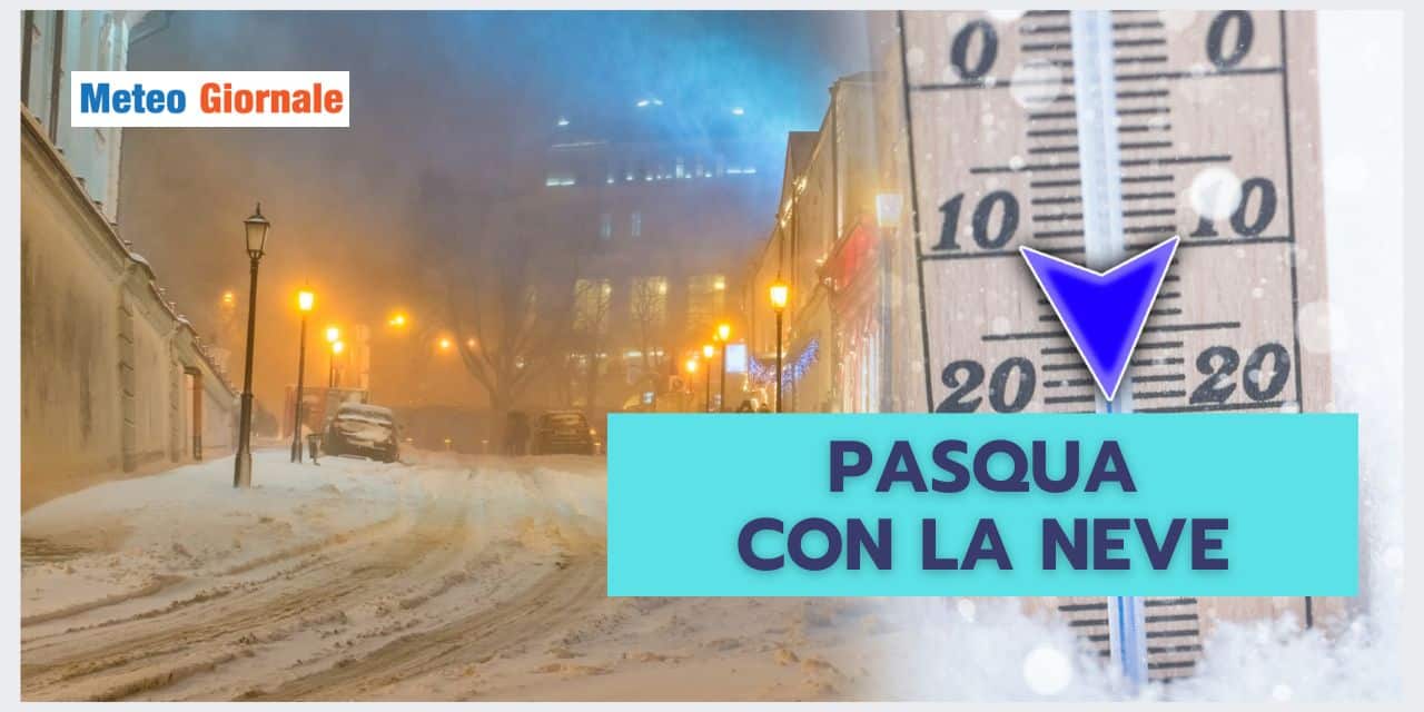 Pasqua con la neve