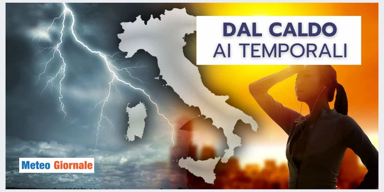 Meteo: impressionante altalena termica, occhio ai ribaltoni
