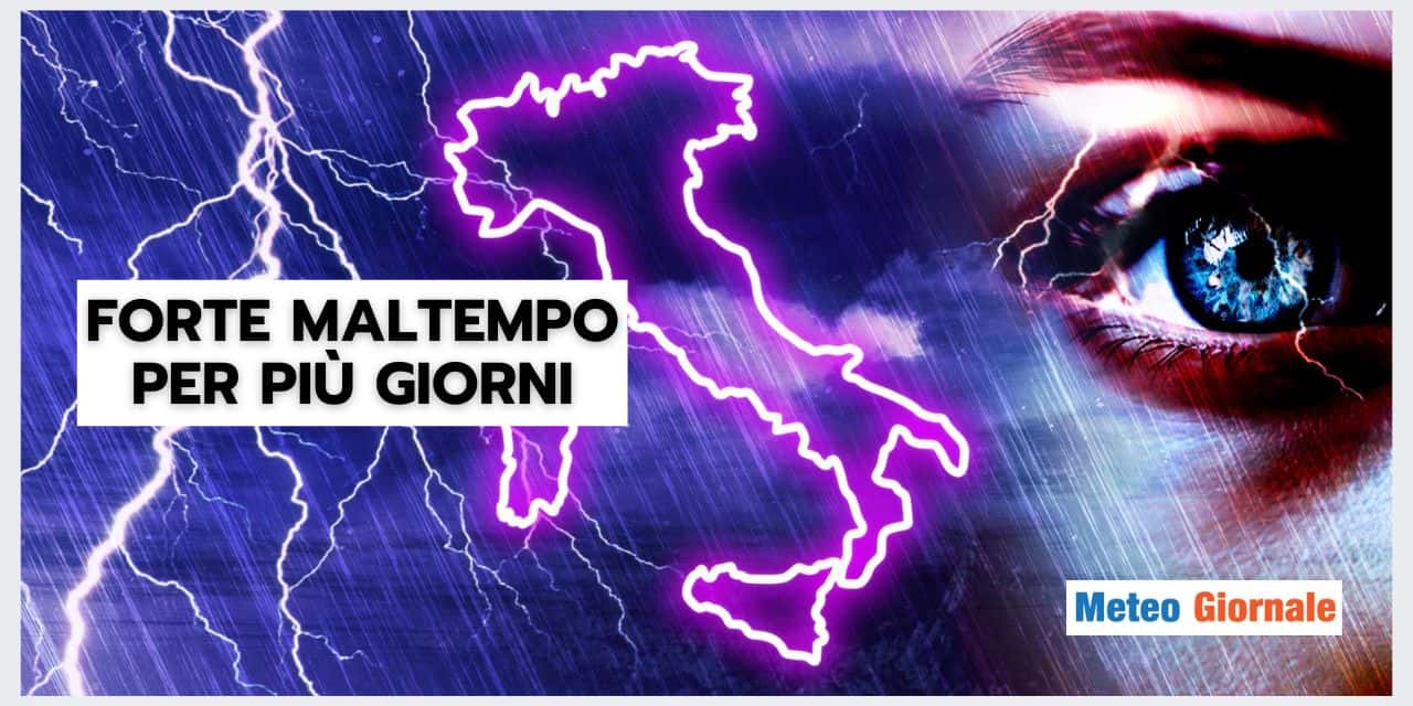 Meteo: TEMPESTA in Europa, conseguenze anche in Italia