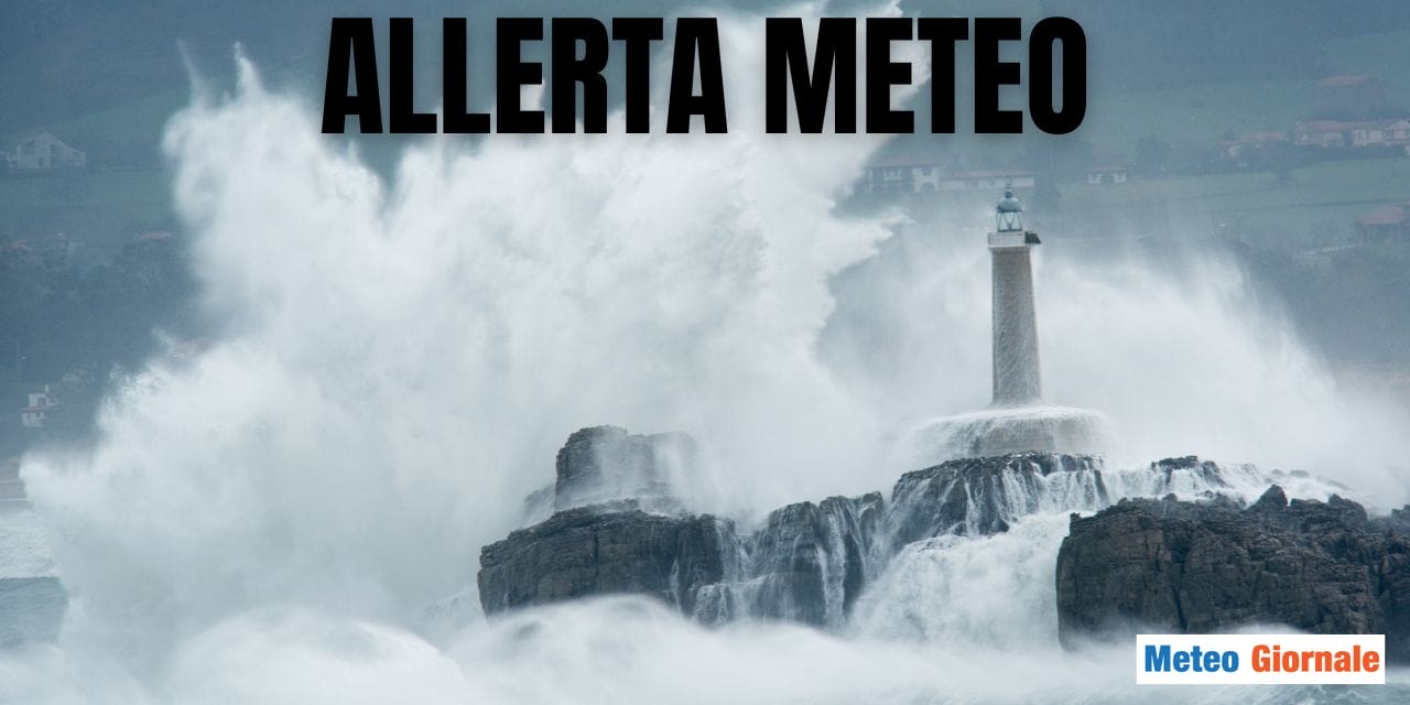Allerta meteo in cinque regioni: temporali, grandinate e nevicate previste per sabato