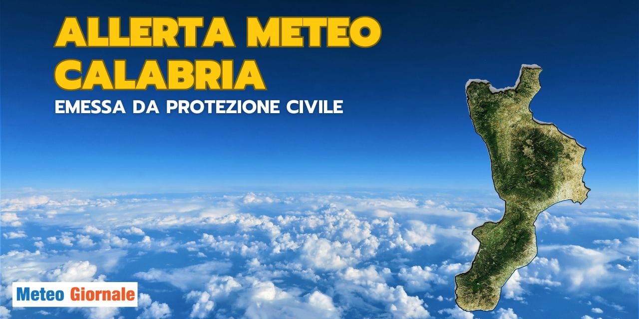 Crotone: allerta meteo gialla prevista per l’11 marzo