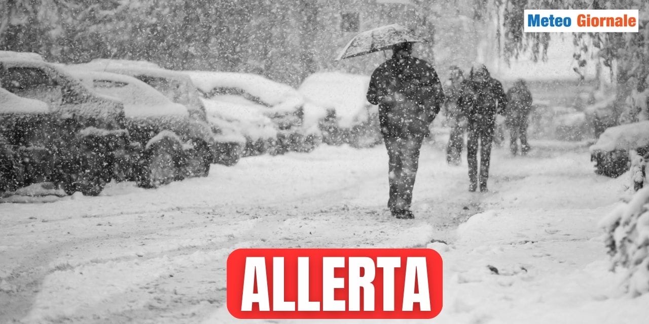 Grave Maltempo e Allerta Meteo su molte regioni del Nord Italia. Tormente di neve su Alpi