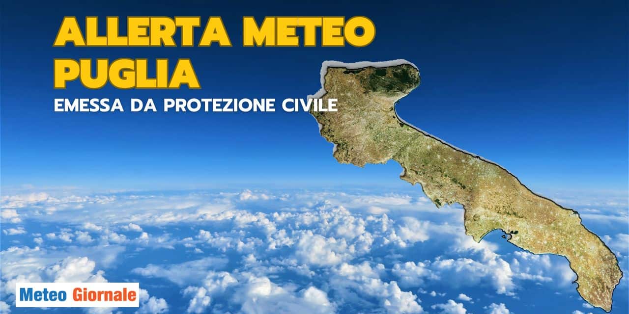 Allerta meteo per venti di burrasca a Pasquetta in Puglia