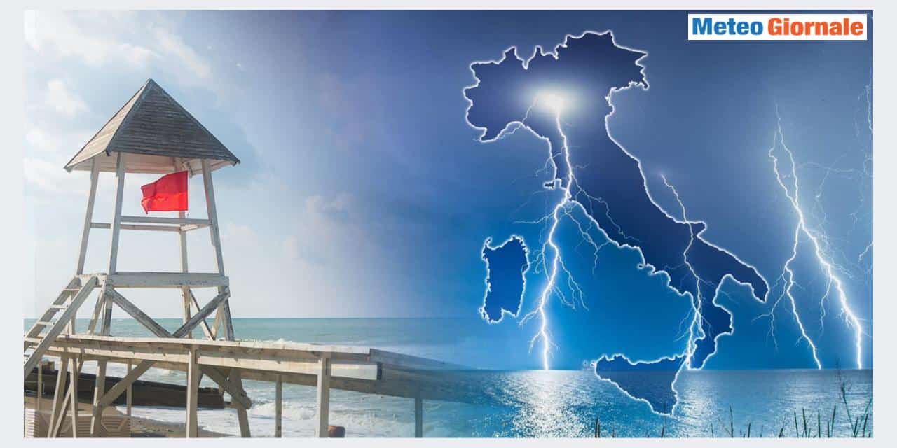 Meteo: maltempo burrascoso, arriva la fase acuta