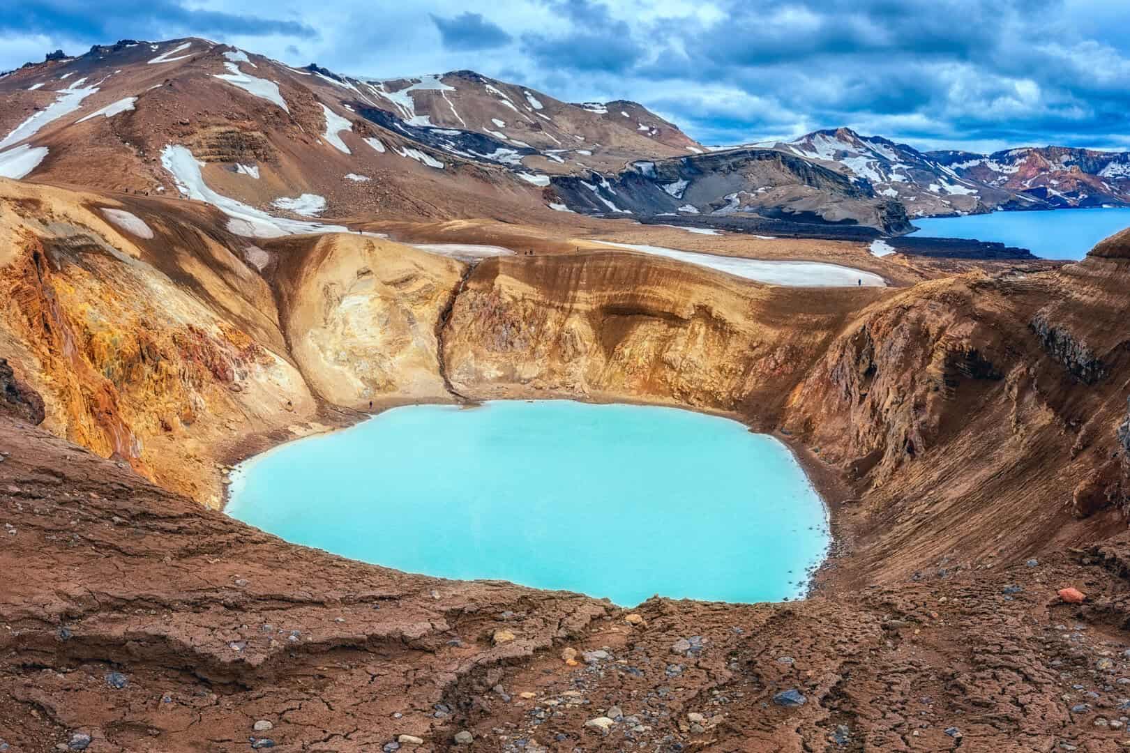 Sciami sismici nella caldera di Askja, continua la deformazione del suolo in Islanda