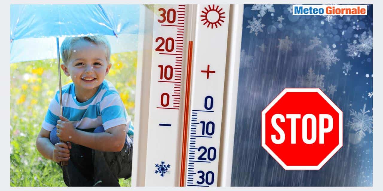 Meteo con ultimi sussulti d'instabilità, cambia tutto