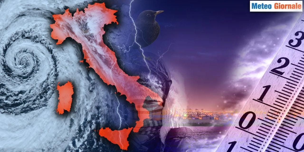 Meteo: ciclone invernale burrascoso in arrivo, poi clamorose novità