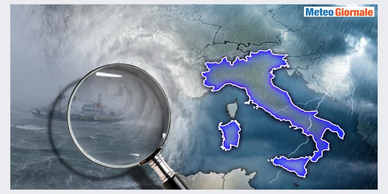 Meteo: ciclone imminente in arrivo