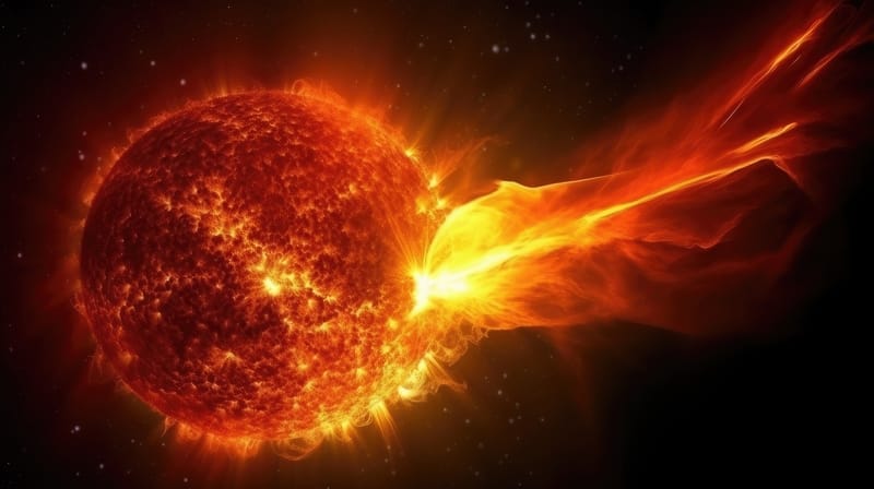 Eruzione di filamento produce grande CME, possibile lieve sfioramento